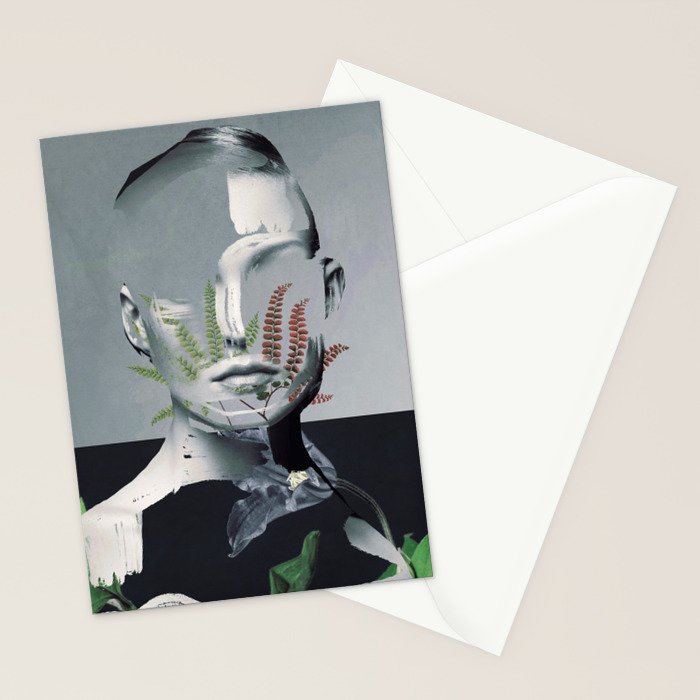 Abstract Portrait 8 Stationery Card Gallery Image 2