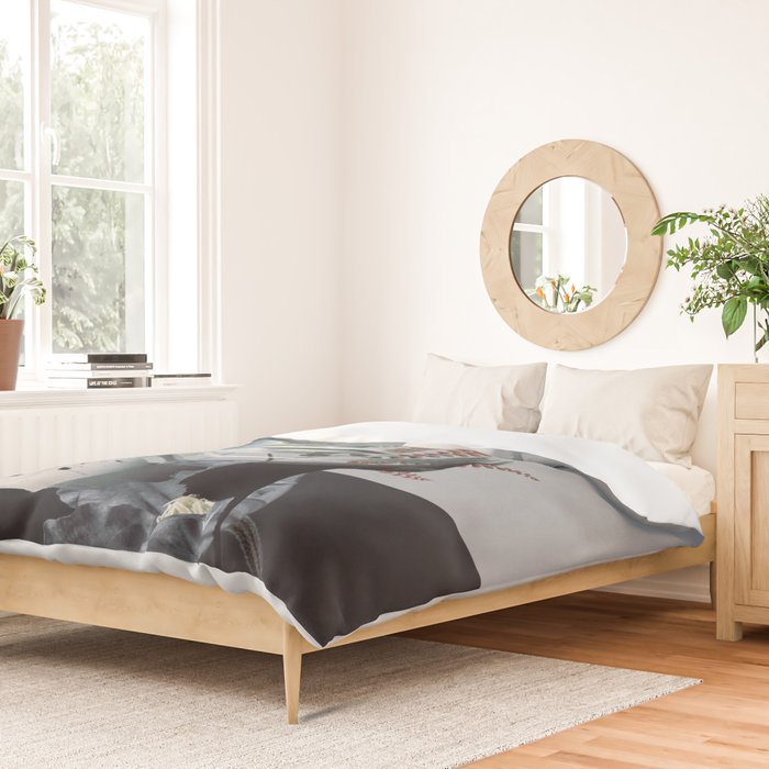 Abstract Portrait 8 Duvet Cover Gallery Image 2