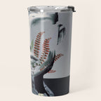 Abstract Portrait 8 Travel Mug Gallery Image 2