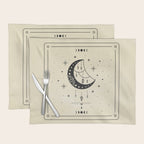 Mystic Moon & Stars: The Beige Edition Placemat Gallery Image 1