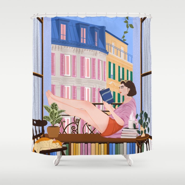 Spring is here Shower Curtain Gallery Image 1