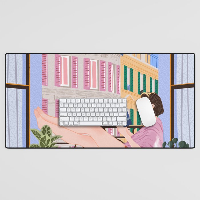 Spring is here Desk Mat Gallery Image 1