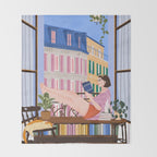 Spring is here Throw Blanket Gallery Image 2
