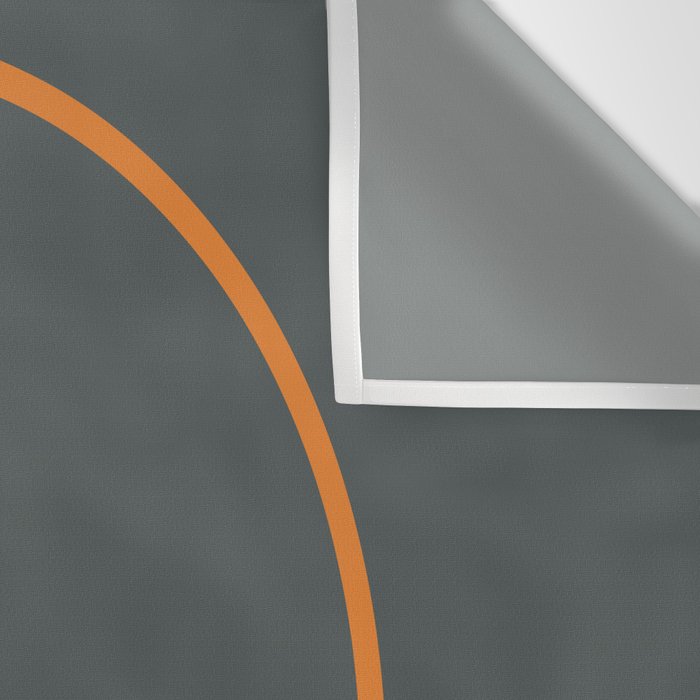 catch II anthracite and ocher Wall Tapestry Gallery Image 3
