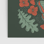 Moths in Emerald Twilight Poster Gallery Image 3