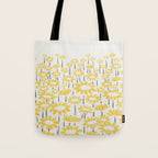 Sunflower Field Tote Bag Gallery Image 1