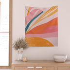 Abstract View Wall Tapestry Gallery Image 2