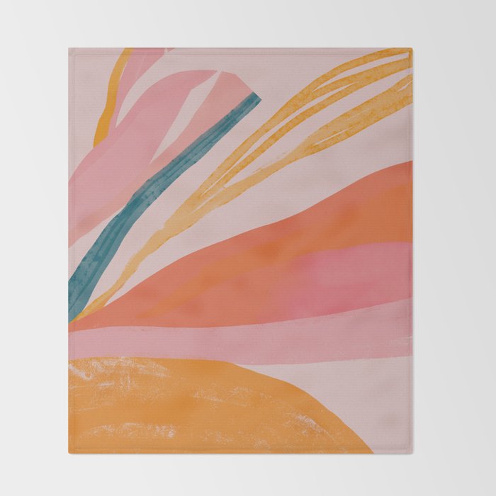 Abstract View Throw Blanket Gallery Image 2