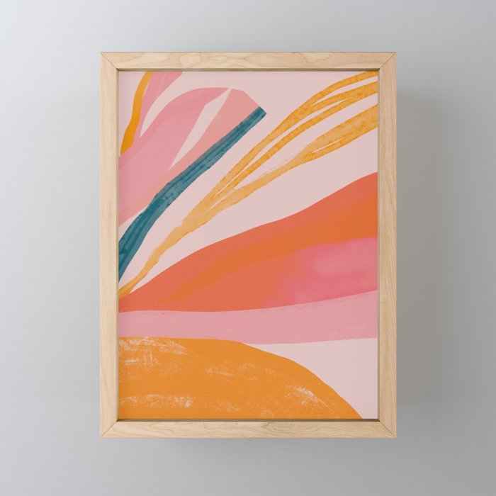 Abstract View Mini Art Print Gallery Image 1