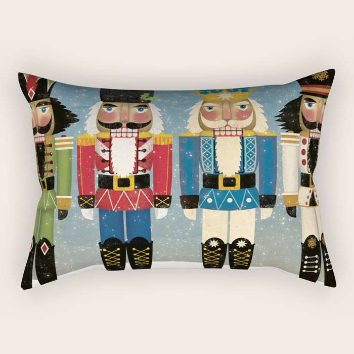 Nutcrackers Rectangular Pillow