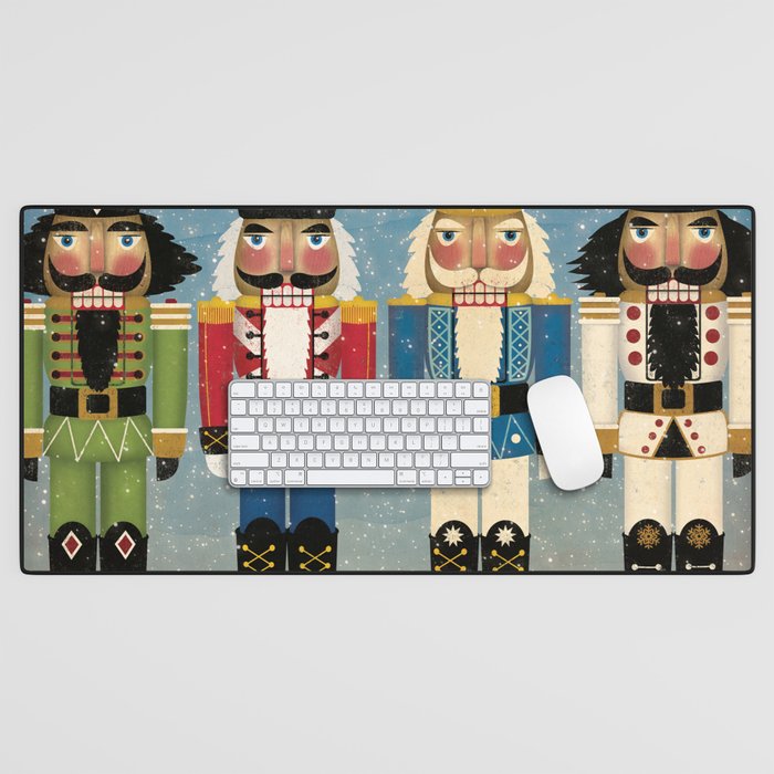 Nutcrackers Desk Mat Gallery Image 1