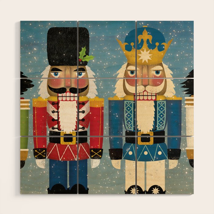 Nutcrackers Wood Wall Art Gallery Image 1