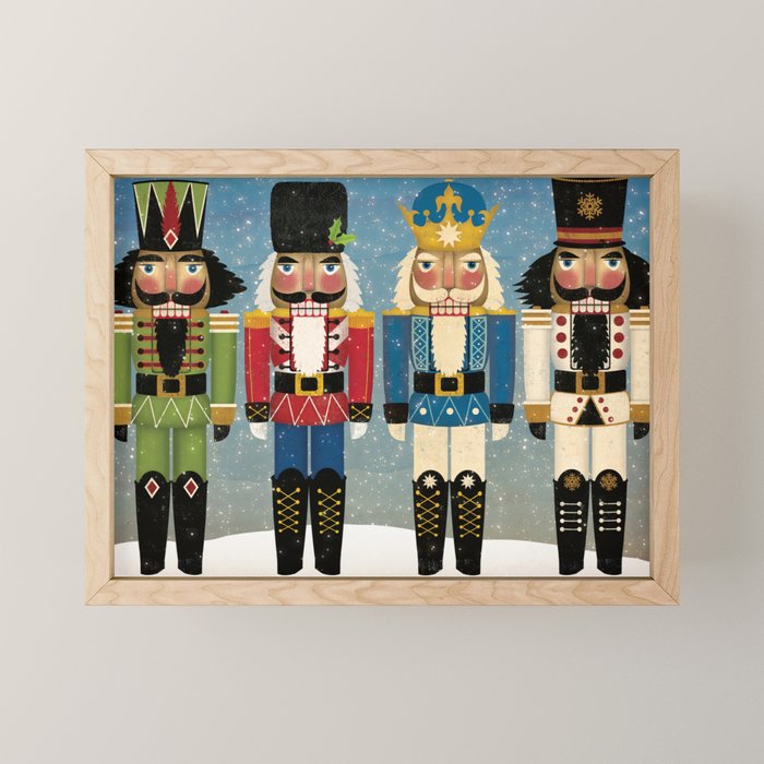 Nutcrackers Mini Art Print Gallery Image 1