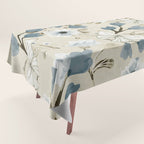 Flowers and Butterflies Tablecloth Gallery Image 1