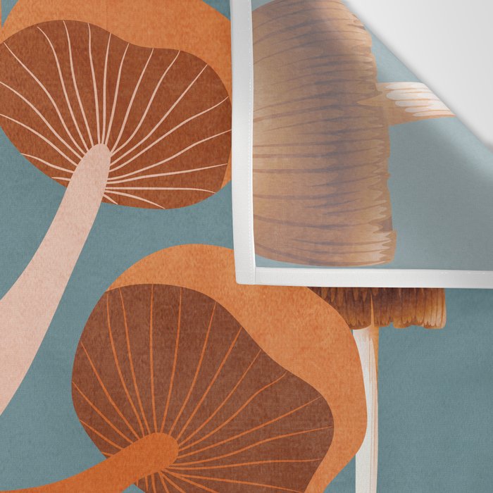 Mushrooms 3 Wall Tapestry Gallery Image 3