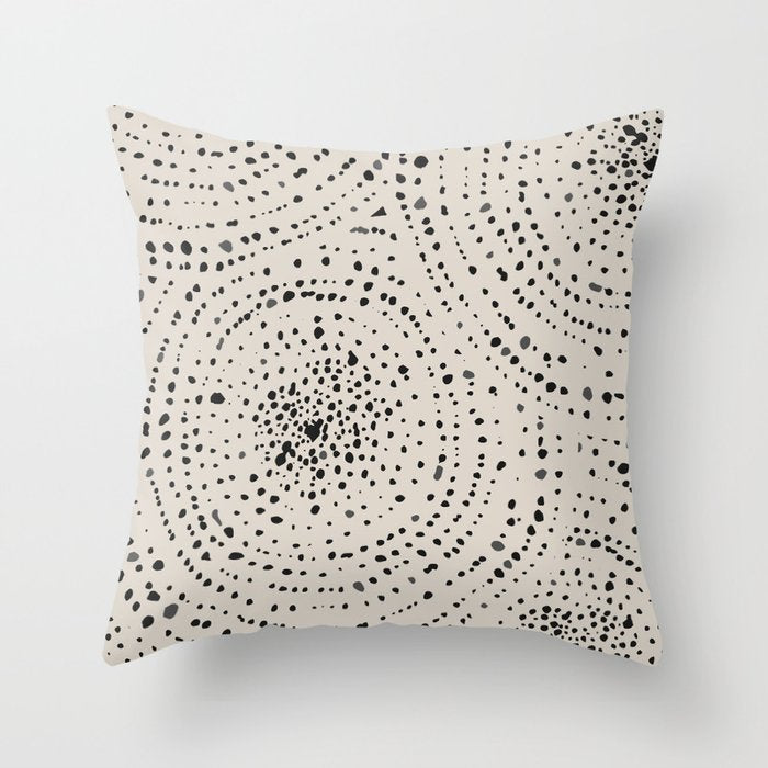 Boho Pattern Minimalistic Decor Throw Pillow Gallery Image 6