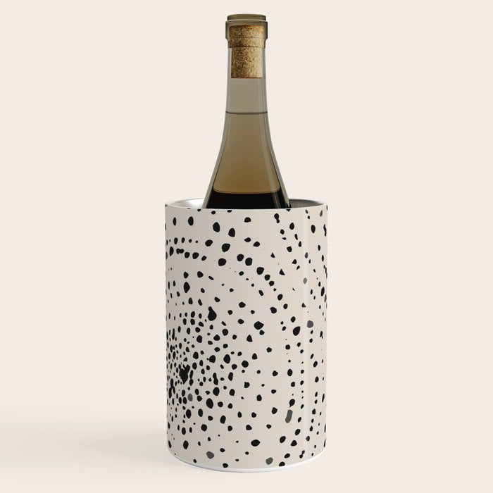 Boho Pattern Minimalistic Decor Wine Chiller Gallery Image 1