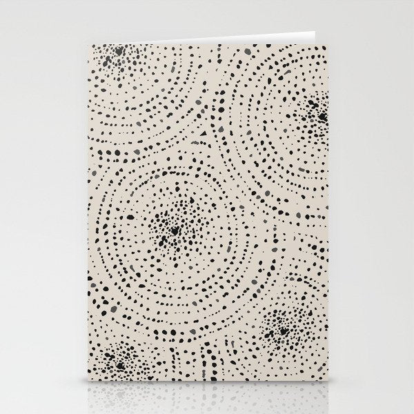 Boho Pattern Minimalistic Decor Stationery Card Gallery Image 2