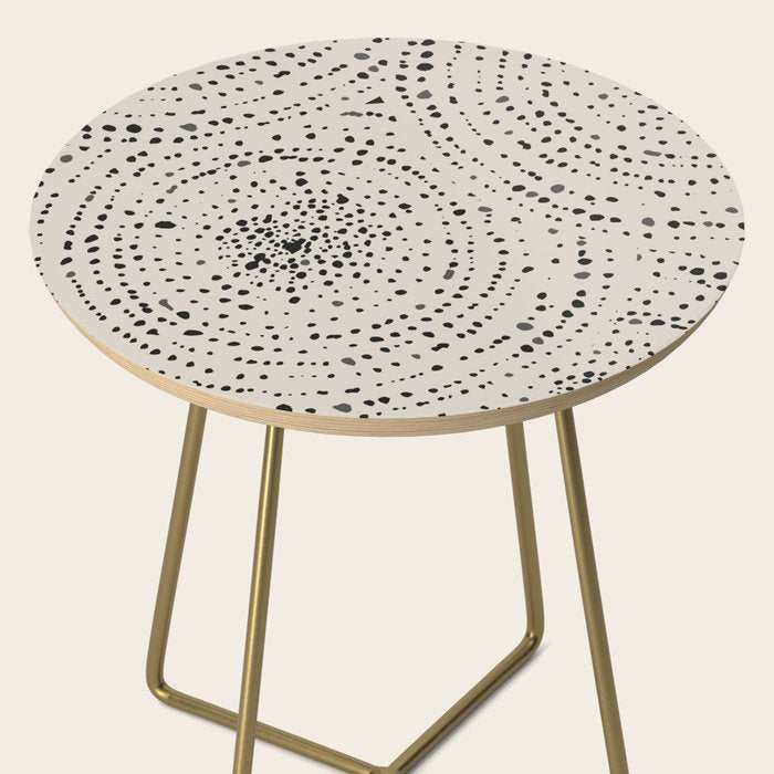 Boho Pattern Minimalistic Decor Side Table Gallery Image 2