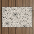 Boho Pattern Minimalistic Decor Outdoor Rug Gallery Image 1