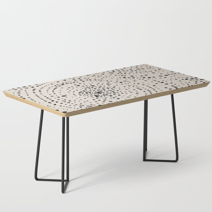 Boho Pattern Minimalistic Decor Coffee Table Gallery Image 1