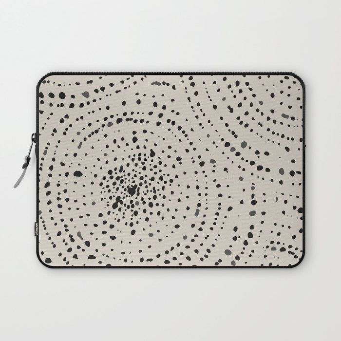 Boho Pattern Minimalistic Decor Laptop Sleeve Gallery Image 1