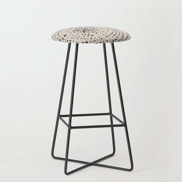 Boho Pattern Minimalistic Decor Stool Gallery Image 1