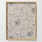 Boho Pattern Minimalistic Decor Serving Tray Gallery Image 1