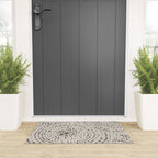 Boho Pattern Minimalistic Decor Welcome Mat Gallery Image 3