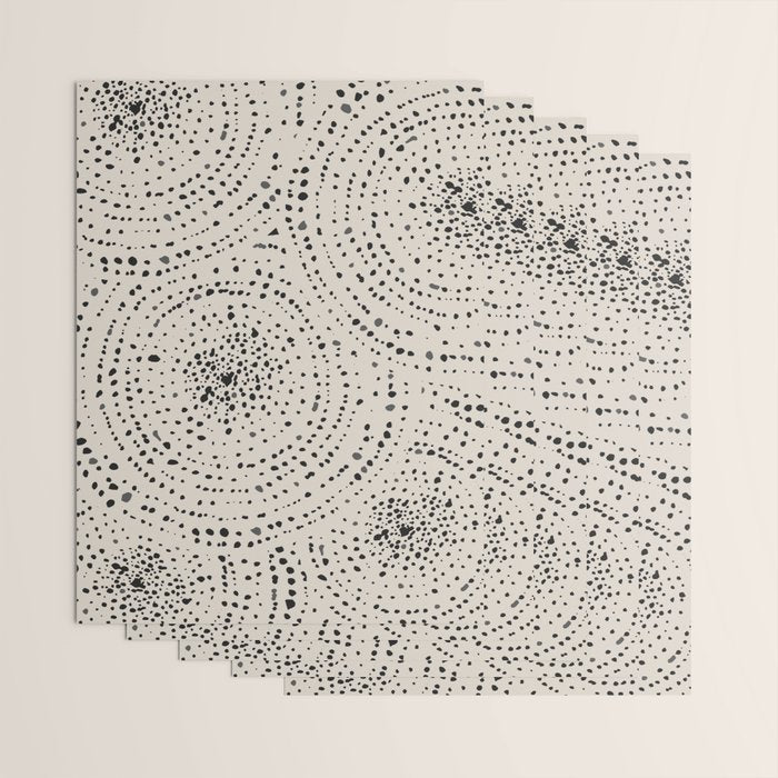 Boho Pattern Minimalistic Decor Wrapping Paper Gallery Image 3