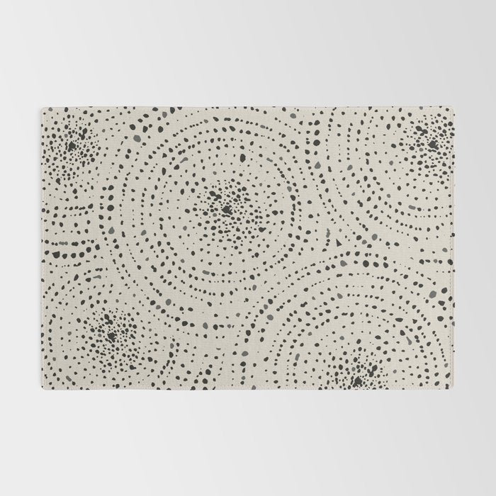 Boho Pattern Minimalistic Decor Rug Gallery Image 2