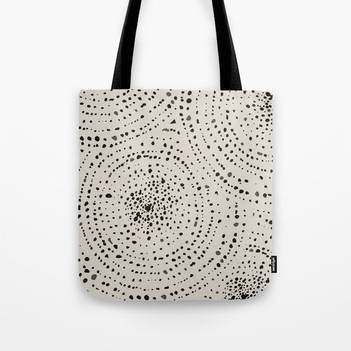 Boho Pattern Minimalistic Decor Tote Bag Gallery Image 1