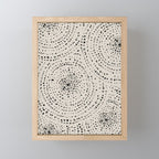 Boho Pattern Minimalistic Decor Mini Art Print Gallery Image 1