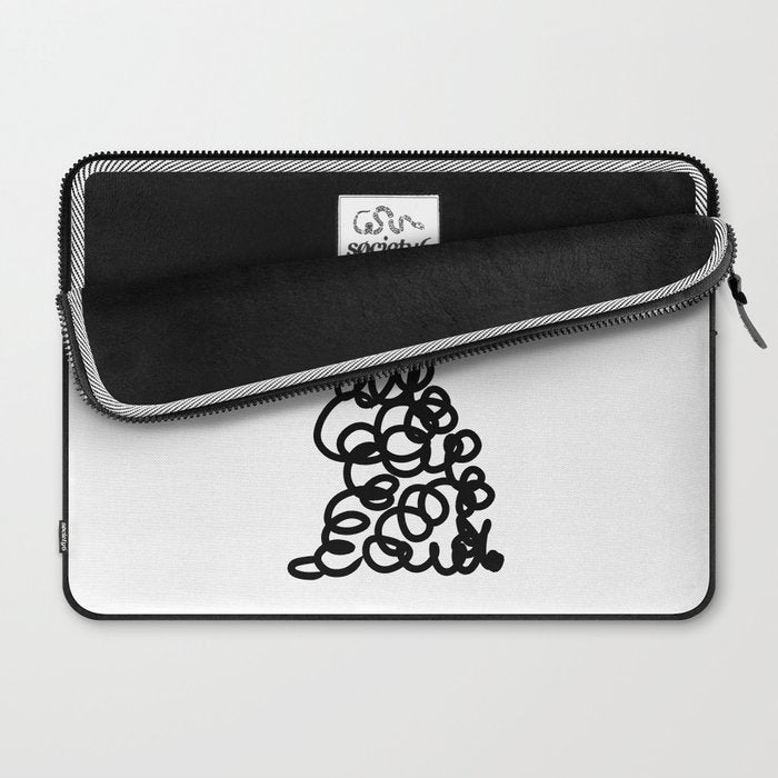 Poodle Laptop Sleeve Gallery Image 2