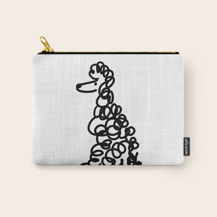 Poodle Carry All Pouch Gallery Image 1