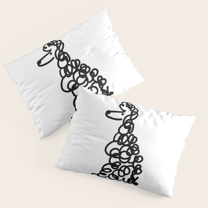 Poodle Pillow Sham Gallery Image 1