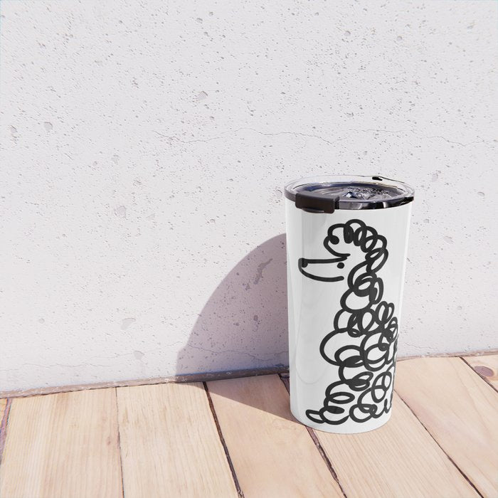 Poodle Travel Mug Gallery Image 4
