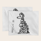 Poodle Placemat Gallery Image 1