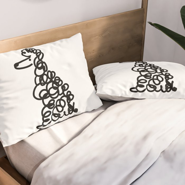 Poodle Pillow Sham Gallery Image 2