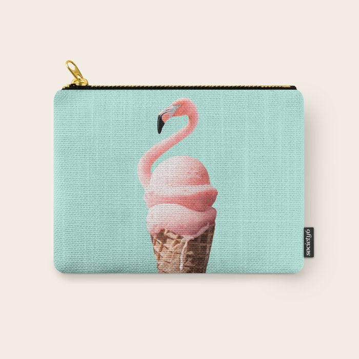FLAMINGO CONE Carry All Pouch Gallery Image 1