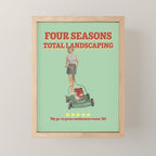 Four Seasons Total Landscaping Mini Art Print Gallery Image 1