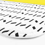 Memphis Pattern 30 / 80s - 90s Retro Bath Mat Gallery Image 3