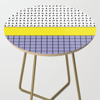 Memphis Pattern 30 / 80s - 90s Retro Side Table Gallery Image 2