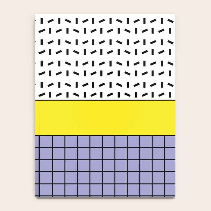 Memphis Pattern 30 / 80s - 90s Retro Notebook Gallery Image 4