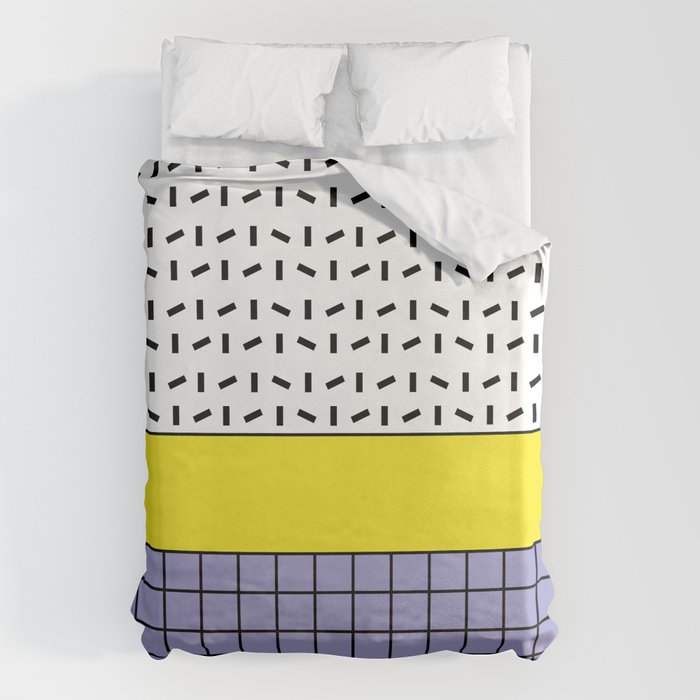 Memphis Pattern 30 / 80s - 90s Retro Duvet Cover Gallery Image 6