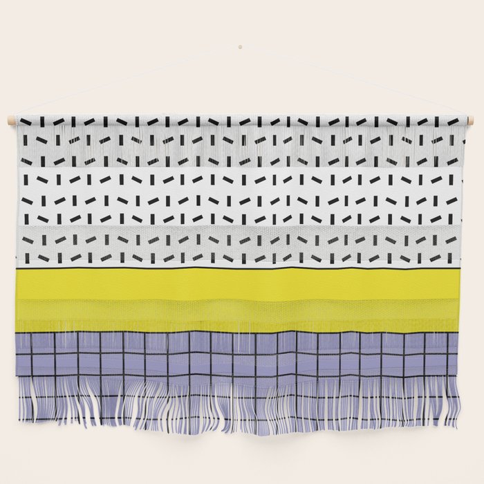 Memphis Pattern 30 / 80s - 90s Retro Wall Hanging Gallery Image 1