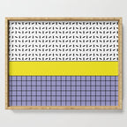 Memphis Pattern 30 / 80s - 90s Retro Serving Tray Gallery Image 1