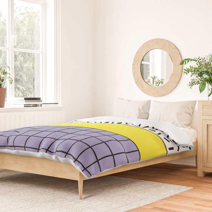 Memphis Pattern 30 / 80s - 90s Retro Duvet Cover Gallery Image 2