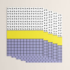 Memphis Pattern 30 / 80s - 90s Retro Wrapping Paper Gallery Image 3