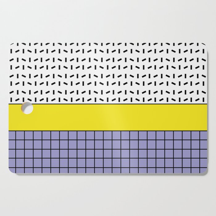 Memphis Pattern 30 / 80s - 90s Retro Cutting Board Gallery Image 1